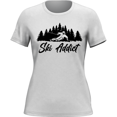 Ski Addict T-Shirt for Women